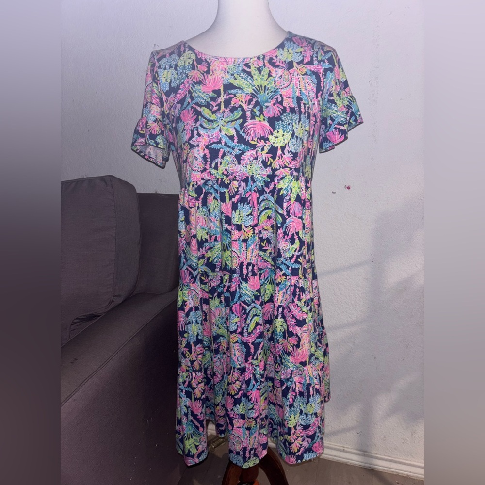 Lily Pulitzer jodee swing short sleeve Dress size small